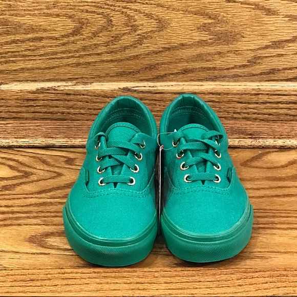 Vans Era Gold Mono Verdant Green Shoes - Picture 3 of 8